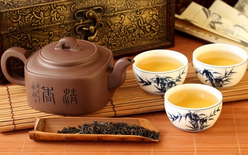 подача китайского чая