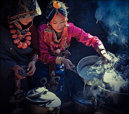 Тибетский чай для сосудов